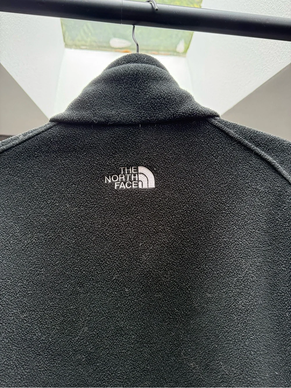 The North Face Black Aspen Embroidered Lightweight Fleece Jacket